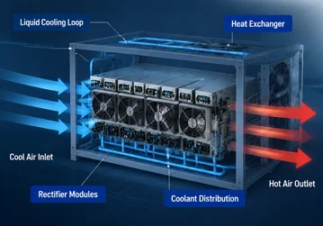 Cooling System Design for High‑Power Rectifiers