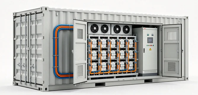 Containerized Power Supply